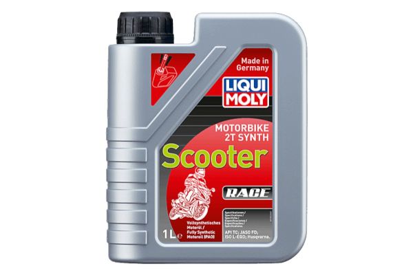 OLIO MISCELA LIQUI MOLY SCOOTER 2T RACE - 100% SINTETICO - 1 L