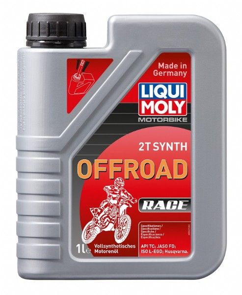OLIO MISCELA LIQUI MOLY OFF ROAD 2T RACE - 100% SINTETICO - 1 L