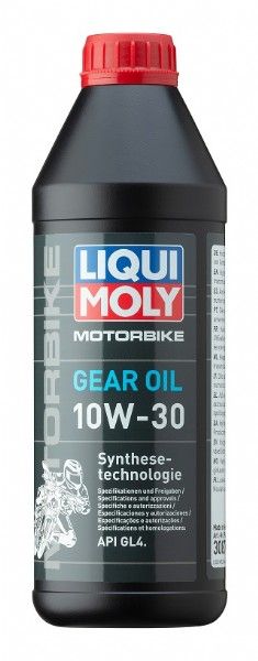 OLIO CAMBIO/FRIZIONE LIQUI MOLY MOTORBIKE GEAR OIL - 10W/30 - A BASE SINTETICA - 1 L