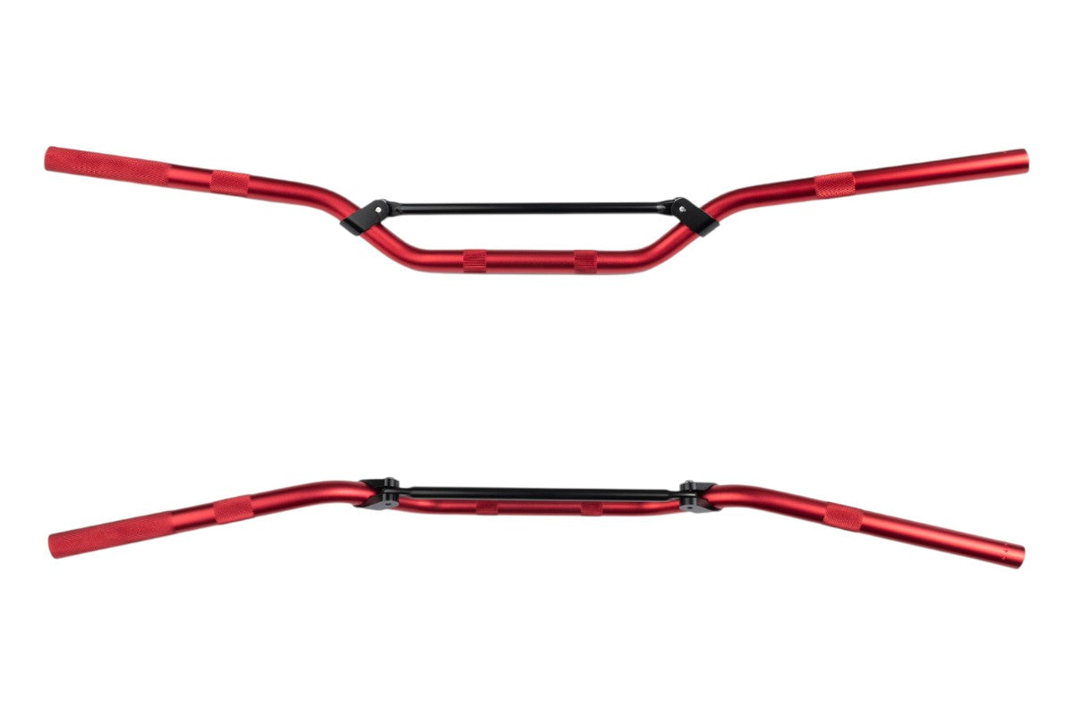 MANUBRIO Ø 22MM IN LEGA MX REGULAR - ANODIZZATO, ROSSO