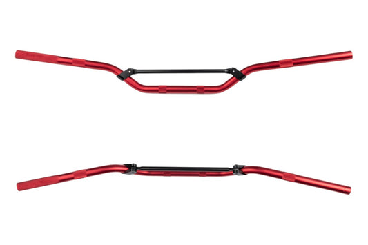 MANUBRIO Ø 22MM IN LEGA MX REGULAR - ANODIZZATO, ROSSO