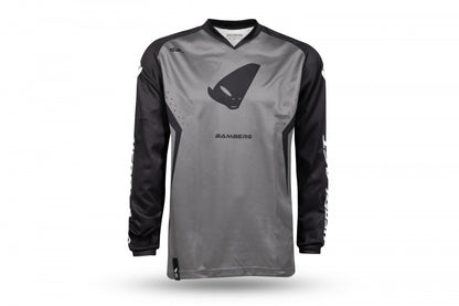 MAGLIA MOTOCROSS BAMBERG / NERO/GRIGIO