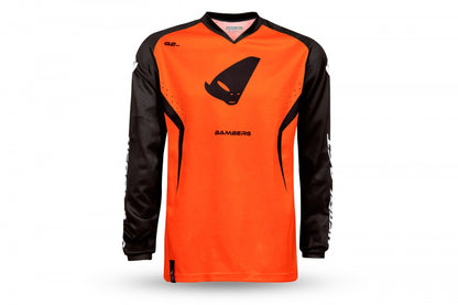 MAGLIA MOTOCROSS BAMBERG / NERO/ARANCIO