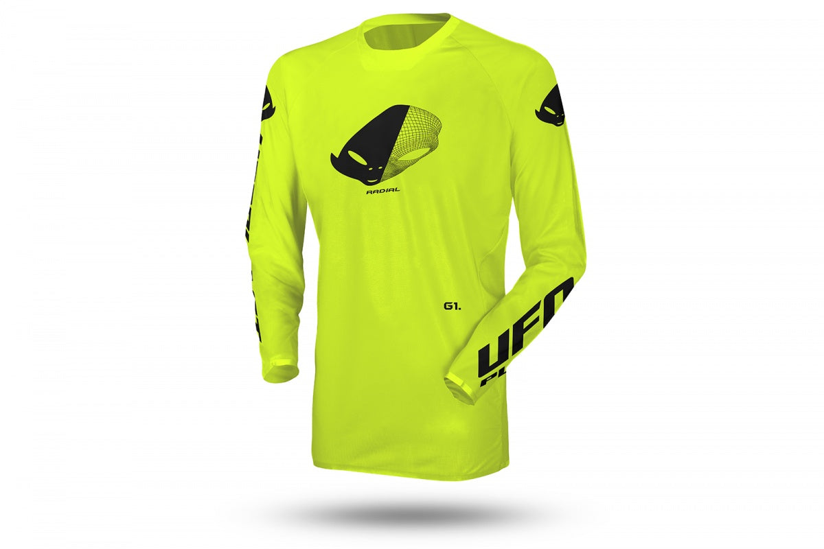 MAGLIA MOTOCROSS RADIAL / GIALLO FLUO