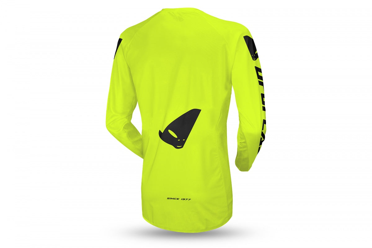 MAGLIA MOTOCROSS RADIAL / GIALLO FLUO