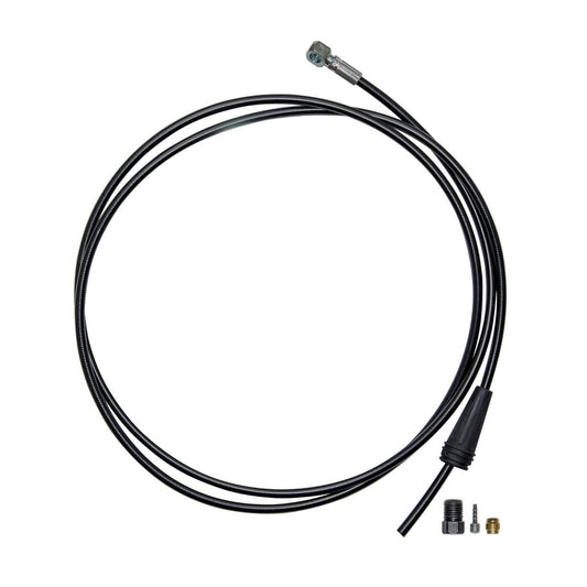 RICAMBIO POMPA FRIZIONE MAGURA KIT TUBO CARBON LOOK PER SERIE 163, 167, 167 DOT E HYMEC - LUNGHEZZA 1120MM