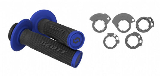 MANOPOLE LOCK-ON SCOTT SXII CON GHIERE - NERO/BLU