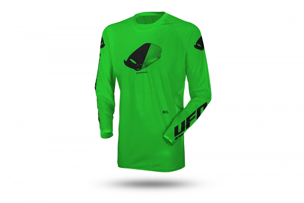 MAGLIA MOTOCROSS RADIAL / VERDE FLUO