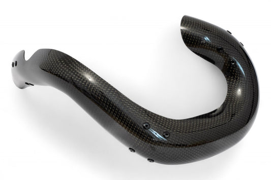 PROTEZIONE COLLETTORE KTM EXC-F 250 (24-25) CARBONO RACING
