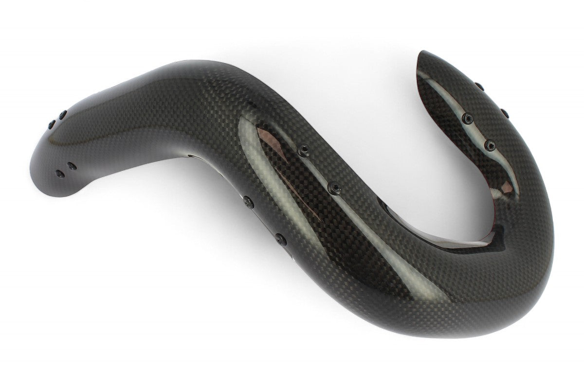 PROTEZIONE COLLETTORE KTM EXC-F 350 (24-25) CARBONO RACING