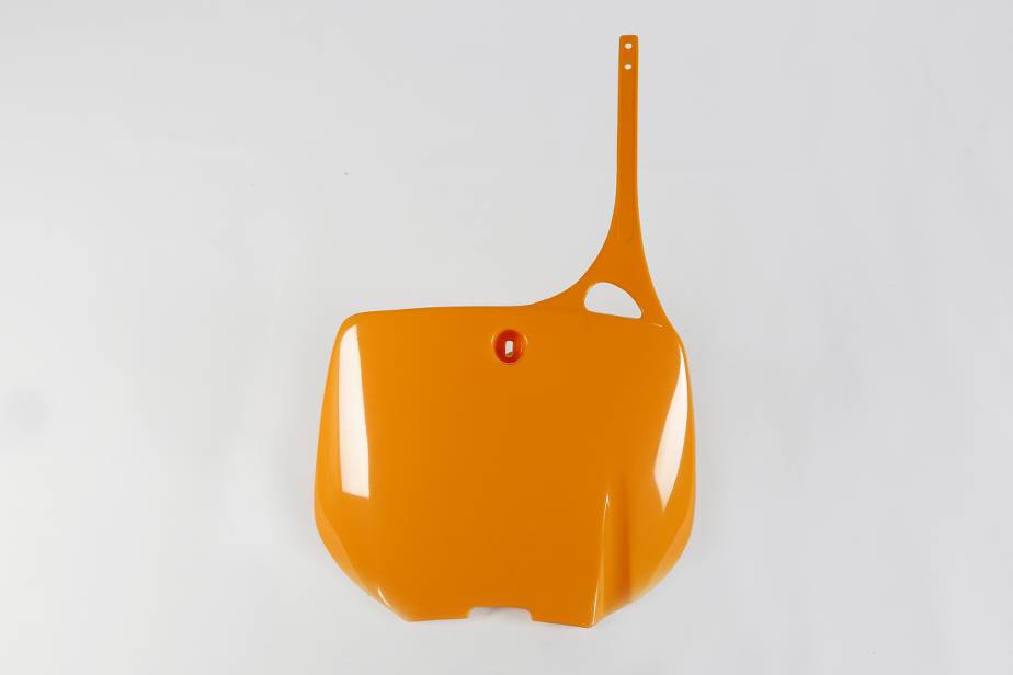 TABELLA PORTANUMERO ANTERIORE COMPATIBILE CON KTM SX 400 1993-1998 arancio 126