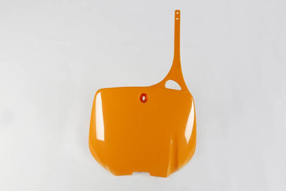 TABELLA PORTANUMERO ANTERIORE COMPATIBILE CON KTM SX 380 1993-1998 arancio 126