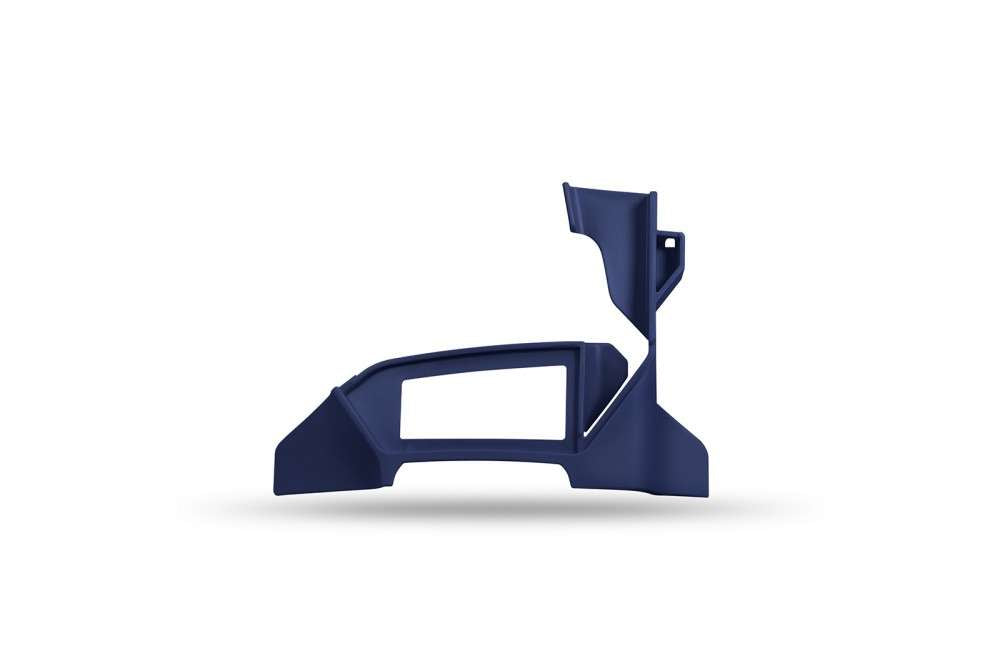 TABELLA PORTANUMERO ANTERIORE COMPATIBILE CON HUSQVARNA TC 300 2025-2026 / estensione blu