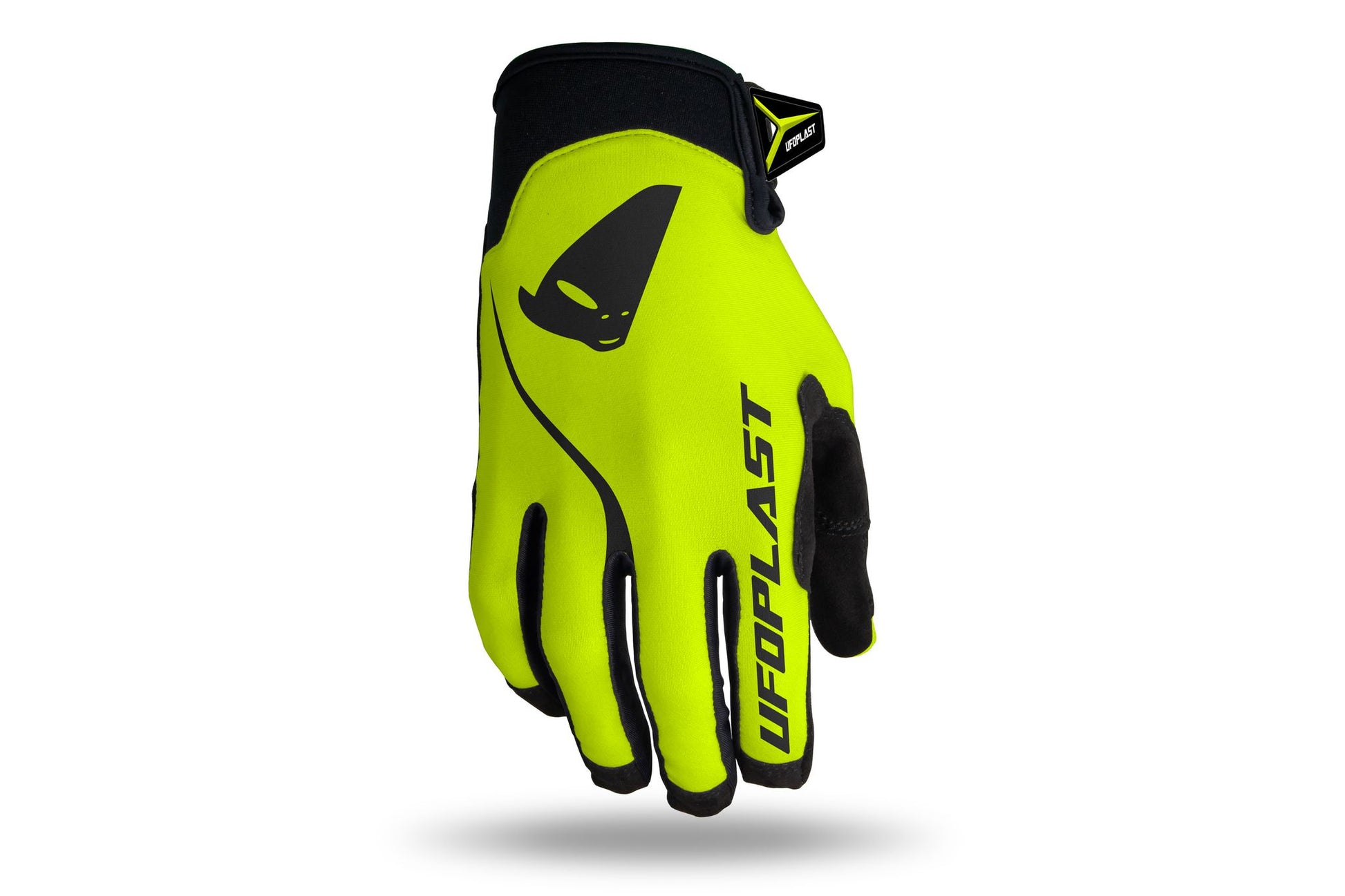 GUANTI MOTOCROSS UFO SKYLINE GIALLO FLUO
