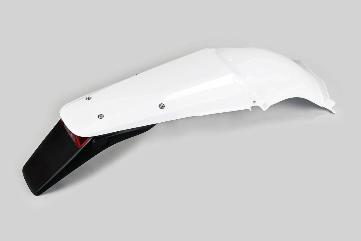 PARAFANGO POSTERIORE COMPATIBILE CON HONDA CR 250 2002-2007 / enduro bianco