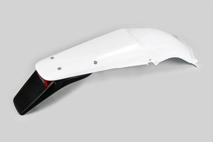 PARAFANGO POSTERIORE COMPATIBILE CON HONDA CR 125 2002-2007 / enduro bianco