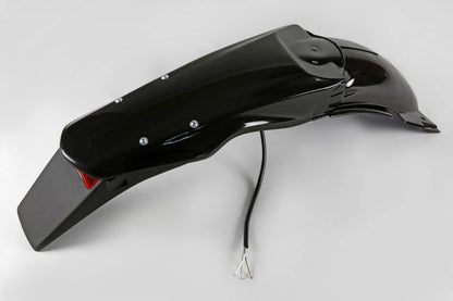 PARAFANGO POSTERIORE COMPATIBILE CON SUZUKI RM 125 2001-2026 / enduro nero