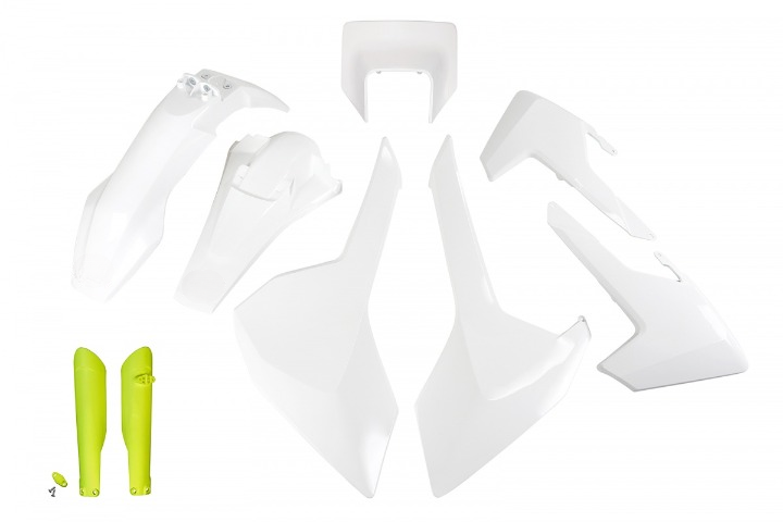 FULL-KIT-PLASTICHE-COMPATIBILE-CON-HUSQVARNA-TE-125-2017-2019-con-portafaro-OEM 19-999W