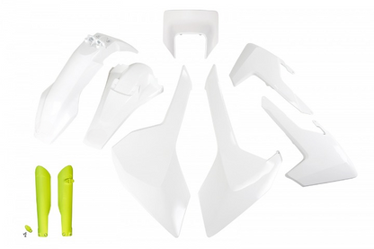 FULL-KIT-PLASTICHE-COMPATIBILE-CON-HUSQVARNA-TE-125-2017-2019-con-portafaro-OEM 19-999W