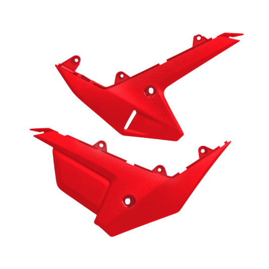 LATERALES LATERALES PARA HONDA CRF 250R 2025-2025 / ROJO 070 / PARTE INFERIOR