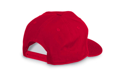 CAPPELLINO ROSSO CON LOGO ALIENO BIANCO