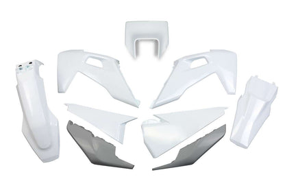 KIT-PLASTICHE-COMPATIBILE-CON-HUSQVARNA-TE-300-2020-2023-con-portafaro-OEM 20-21-999