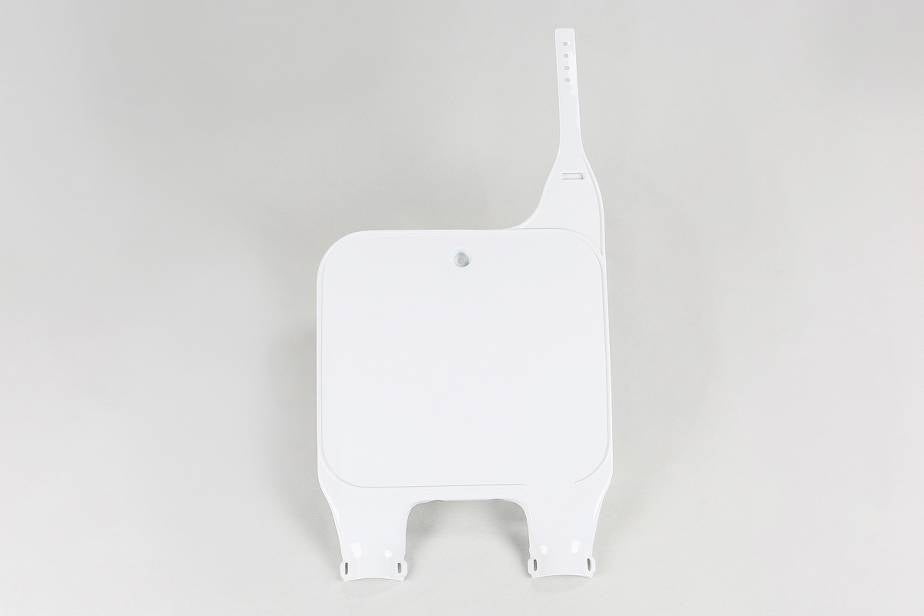 TABELLA PORTANUMERO ANTERIORE COMPATIBILE CON HONDA CR 125 1995-1999 / forche rovesciate bianco