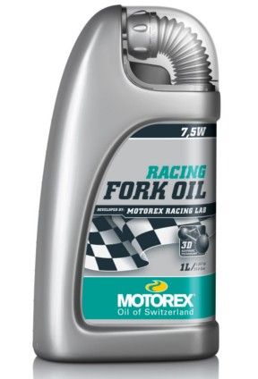 OLIO FORCELLE MOTOREX RACING FORK OIL - SAE 7,5W - 100% SINTETICO - 1 L