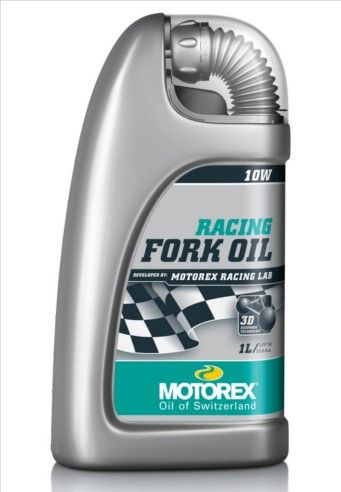 OLIO FORCELLE MOTOREX RACING FORK OIL - SAE 10W - 100% SINTETICO - 1 L