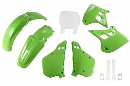 FULL-KIT-PLASTICHE-COMPATIBILE-CON-KAWASAKI-KX-250-1990-1991-OEM 90-999