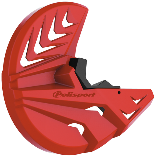 KIT PROTEZIONE DISCO FRENO E PIEDINI FORCELLE BETA RR 480 (15-18) POLISPORT ROSSO
