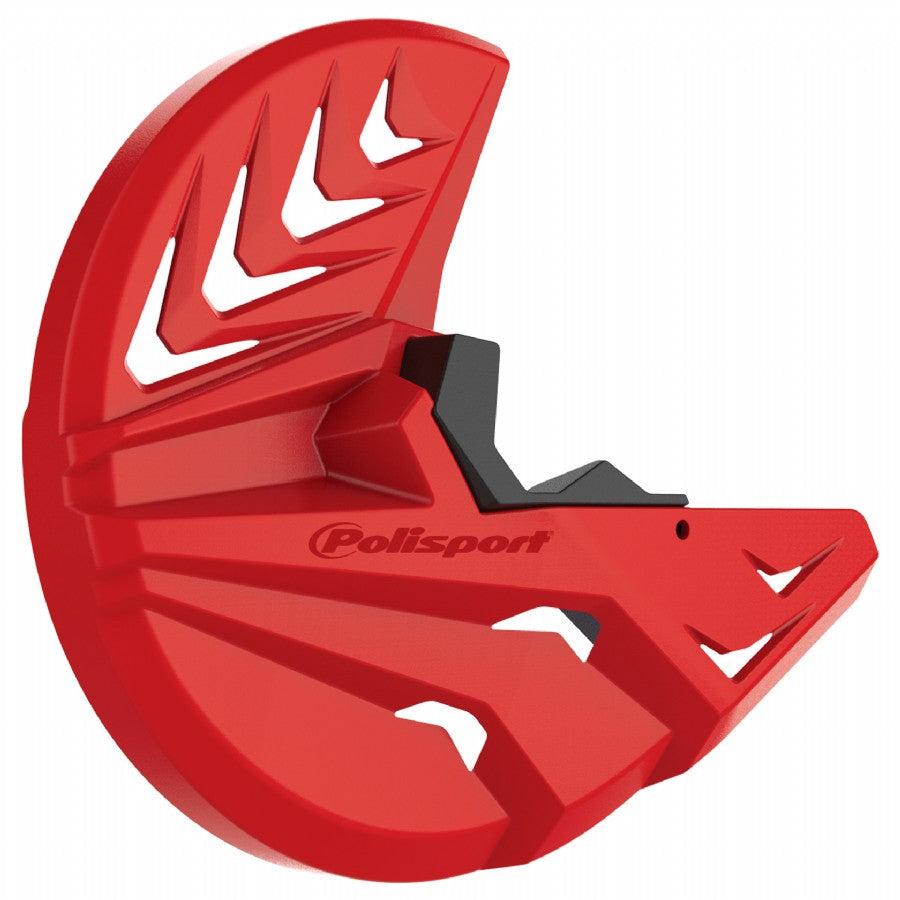 KIT PROTEZIONE DISCO FRENO E PIEDINI FORCELLE BETA RR 480 (19-24) POLISPORT ROSSO