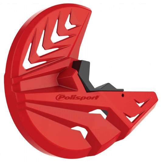 KIT PROTEZIONE DISCO FRENO E PIEDINI FORCELLE BETA RR 300 (19-24) POLISPORT ROSSO