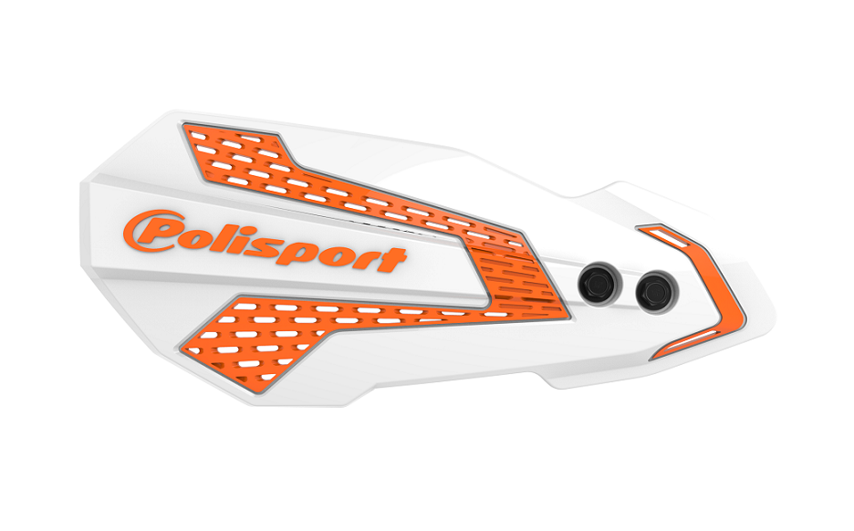 PARAMANI POLISPORT MX FLOW BIANCO/ARANCIONE KTM