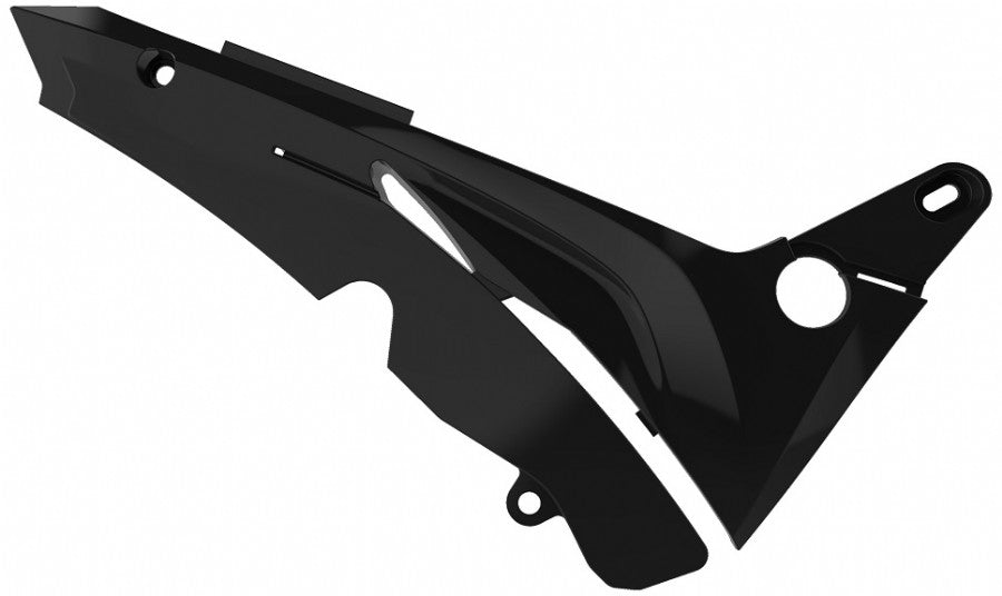 COPERCHI LATERALI CASSA FILTRO NERO PER KIT RESTYLING HONDA CR 125 (02-07) POLISPORT