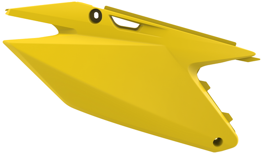 PORTANUMERI LATERALI GIALLO RM01 PER KIT RESTYLING SUZUKI RM 125 (01-12) POLISPORT