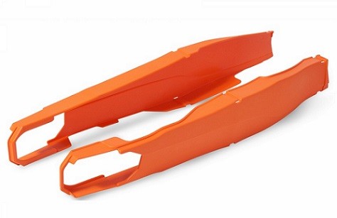 PROTEZIONE FORCELLONE KTM EXC 200 (12-16) POLISPORT ARANCIONE