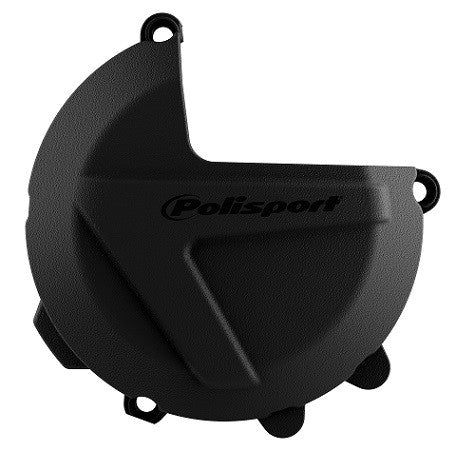 PROTEZIONE COPERCHIO FRIZIONE KTM EXC-F 250 (17-23) POLISPORT NERO