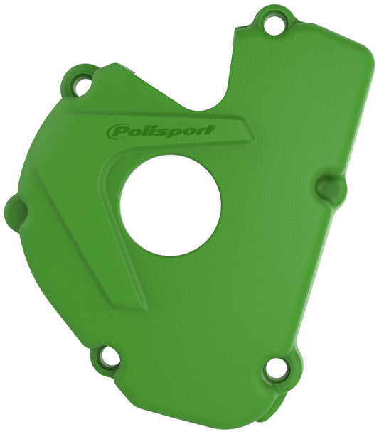 PROTEZIONE COPERCHIO GENERATORE KAWASAKI KXF 250 (17-20) POLISPORT VERDE