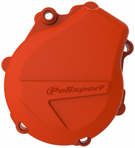 PROTEZIONE COPERCHIO GENERATORE KTM EXC-F 450 (17-23) POLISPORT ARANCIONE