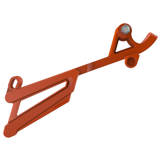 PROTEZIONE PIGNONE KTM EXC 300 (17-23) POLISPORT ARANCIONE