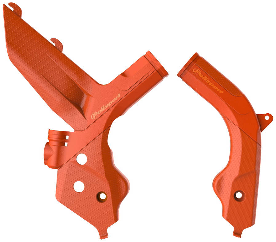 PROTEZIONE TELAIO KTM EXC 300 (20-23) POLISPORT ARANCIONE