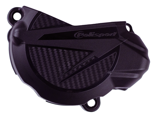 PROTEZIONE COPERCHIO GENERATORE KTM EXC-F 250 (12-13) POLISPORT NERO