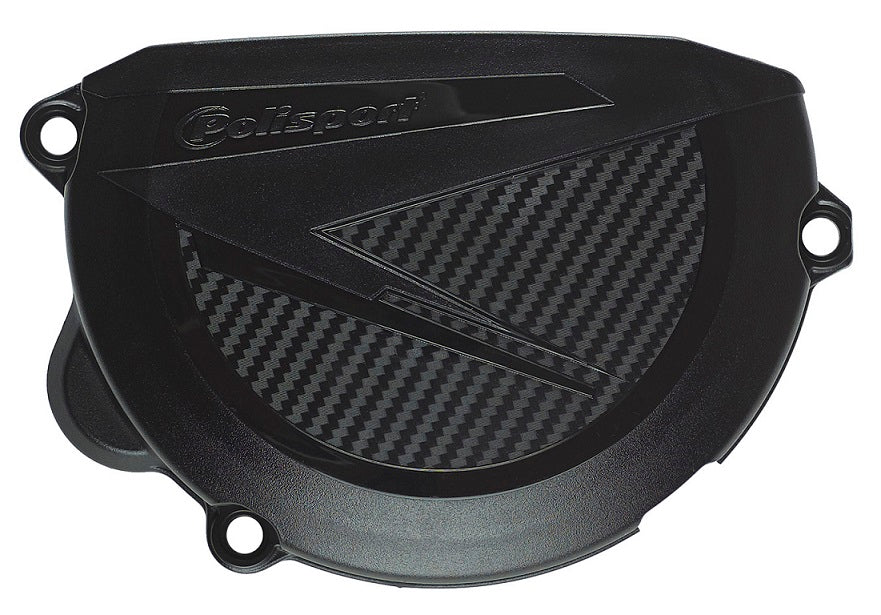 PROTEZIONE COPERCHIO FRIZIONE KTM EXC 300 (09-12) POLISPORT NERO