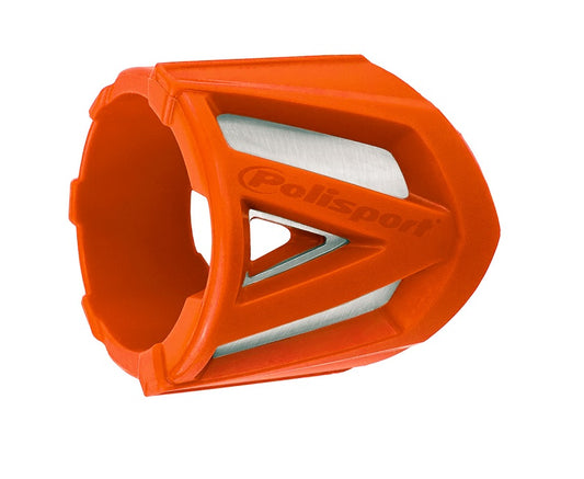 PROTEZIONE SILENZIATORE POLISPORT 330MM ARANCIONE