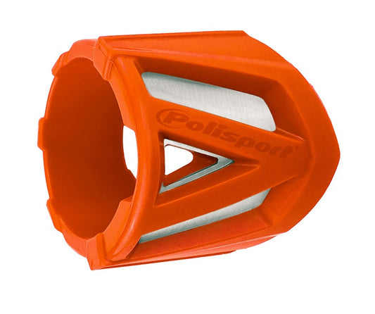 PROTEZIONE SILENZIATORE POLISPORT 400MM ARANCIONE