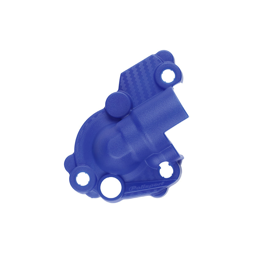 PROTEZIONE COPERCHIO POMPA ACQUA YAMAHA WR 450 F (16-23) POLISPORT BLU