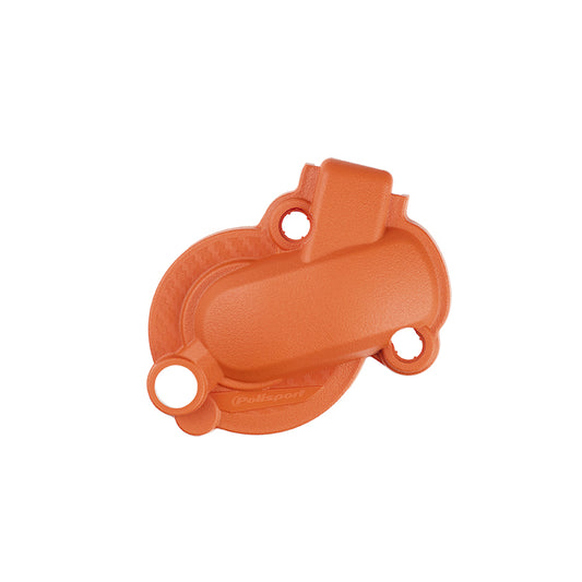 PROTEZIONE COPERCHIO POMPA ACQUA KTM EXC-F 450 (17-26) POLISPORT ARANCIONE