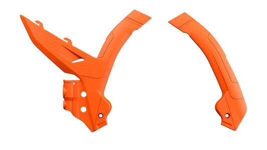 PROTEZIONE TELAIO KTM SX 125 (23-26) POLISPORT ARANCIONE