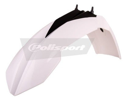 PARAFANGO ANTERIORE BIANCO KTM FREERIDE 350 (12-17) POLISPORT